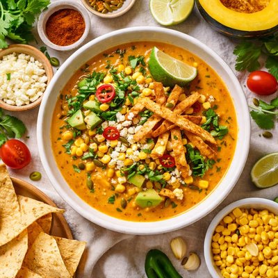 Image of Azteca Squash Soup