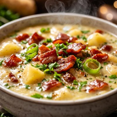 Image of B L P Bacon Leek Potato Soup