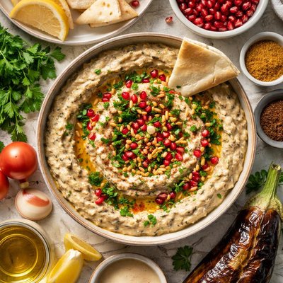 Image of Baba Ganouj Baba Ghanoush Baba Gannoujh