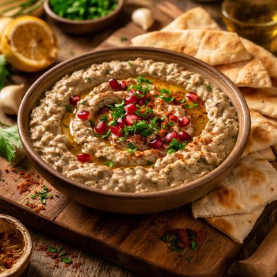 Image of Baba Ghannouj Baba Ghanoush Baba Gannoujh