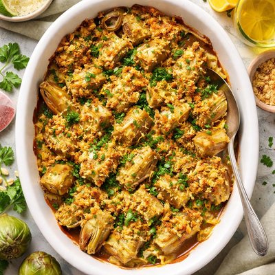 Image of Baby Artichoke Gratin