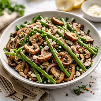 Image of Baby Bella and Green Bean Salad