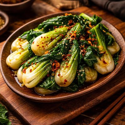 Image of Baby Bok Choy Authentic Chinese Recipe