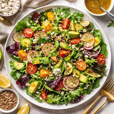 Image of Baby Greens with Mustard Vinaigrette