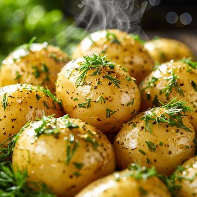 Image of Baby Potatoes with Fresh Dill