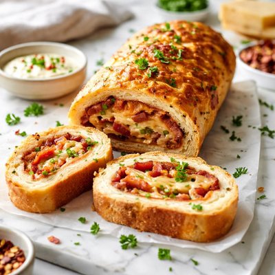 Image of Whole30 Bacon and Cheese Roll