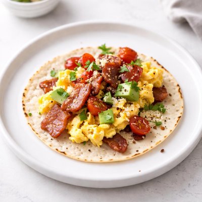 Image of Whole30 Bacon and Egg Taco