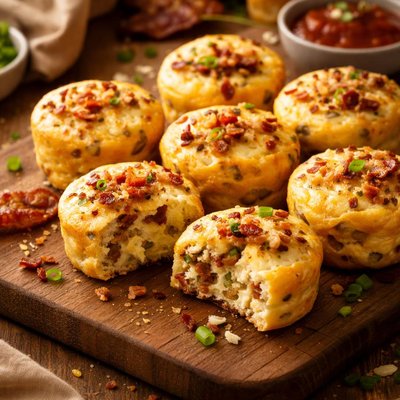Image of Whole30 Bacon and Gruyere Egg Bites