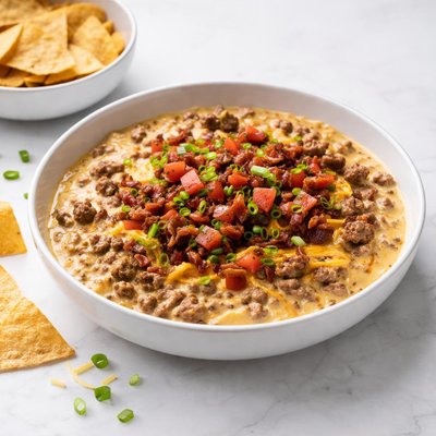 Image of Bacon Double Cheeseburger Dip