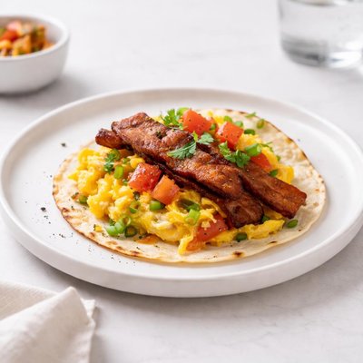 Image of Whole30 Bacon Egg and Cheese Taco