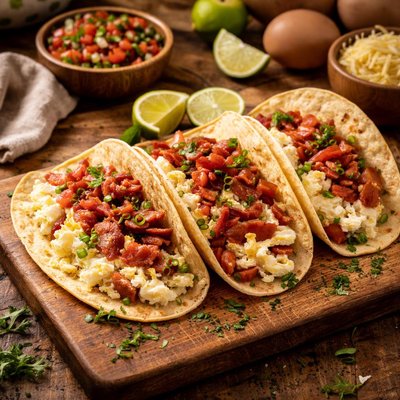 Image of Whole30 Bacon Egg Taco