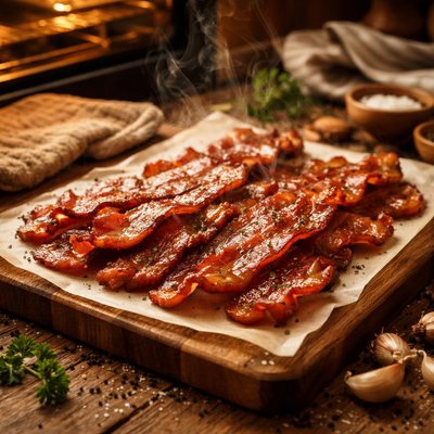 Image of Bacon in the Oven