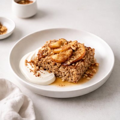 Image of Baked Apple Cinnamon Oatmeal