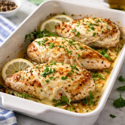 Image of Baked Chicken with Cheese