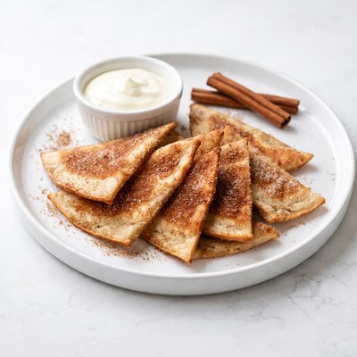 Image of Baked Cinnamon Tortillas