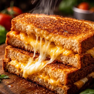 Image of Baked Grilled Cheese