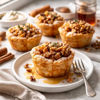 Image of Baked Maple Apple Pie Cups