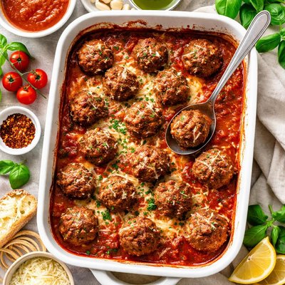 Image of Baked Meatballs