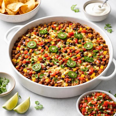 Image of Baked Mexican Dip for a Crowd