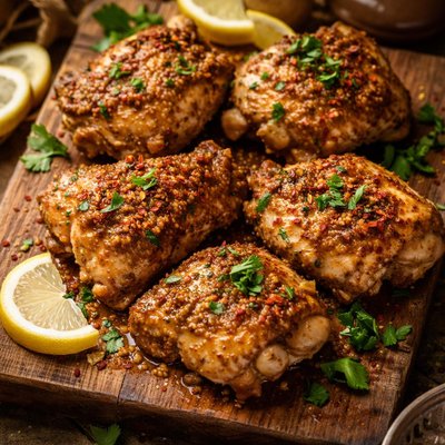 Image of Baked Mustard Garlic Chicken