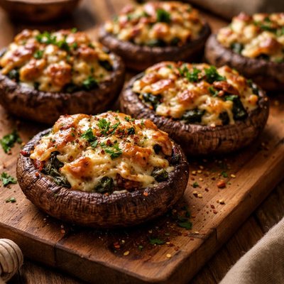 Image of Baked Portobello Mushrooms