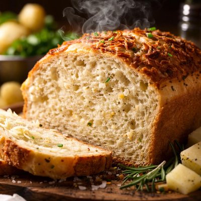 Image of Baked Potato Bread Bread Machine