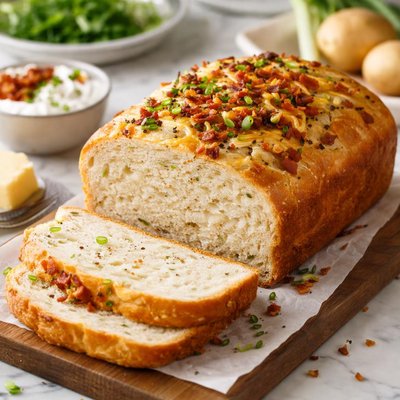 Image of Baked Potato Bread for the Bread Machine