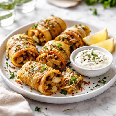 Image of Baked Potato Onion Wrap Ups