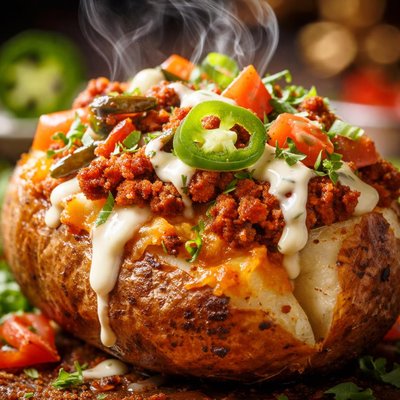 Image of Baked Potato Ranchero