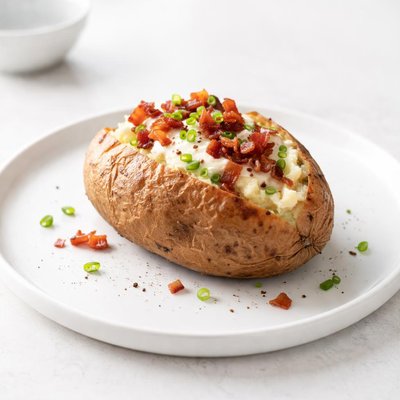 Image of Vegan Baked Potato with Bacon Bits