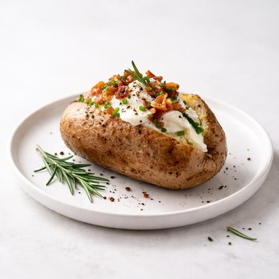 Image of Baked Potato with Rosemary