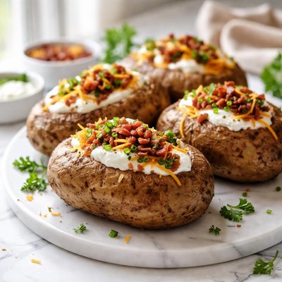 Image of Baked Potatoes from the Crock Pot