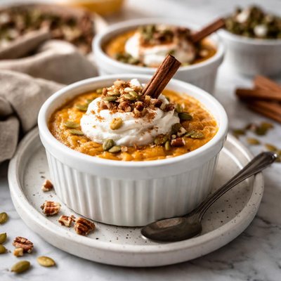 Image of Baked Pumpkin Pudding