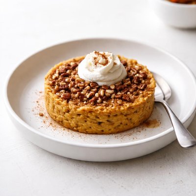 Image of Baked Pumpkin Rice Pudding
