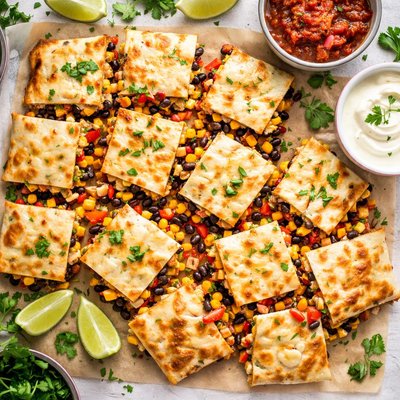 Image of Baked Quesadilla Squares