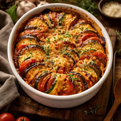 Image of Baked Ratatouille Gratin