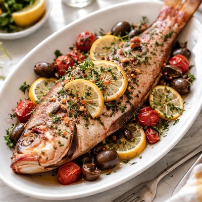 Image of Baked Red Snapper