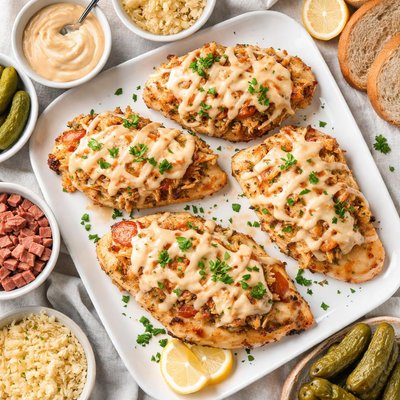 Image of Baked Reuben Chicken