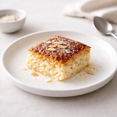 Image of Baked Rice Custard
