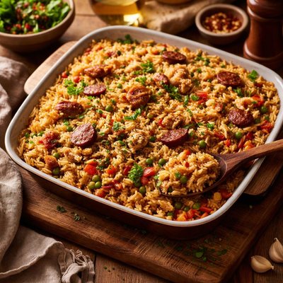 Image of Baked Rice for a Crowd
