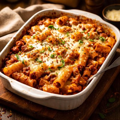 Image of Vegetarian Baked Rigatoni