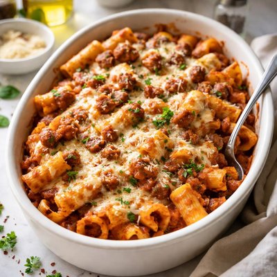 Image of Baked Rigatoni and Sausage