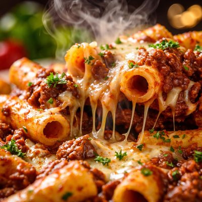 Image of Baked Rigatoni with Meat Sauce