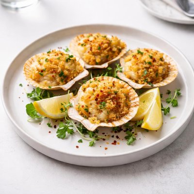 Image of Baked Ritzy Scallops