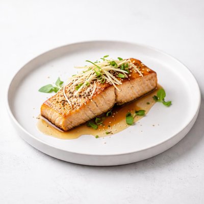Image of Baked Salmon and Ginger