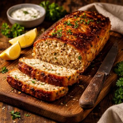 Image of Baked Salmon Loaf