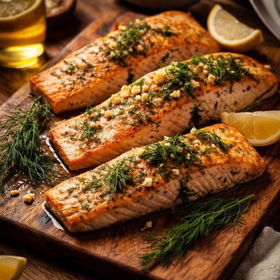 Image of Baked Salmon with Dill