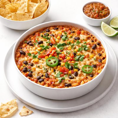 Image of Baked Santa Fe Cheese Dip