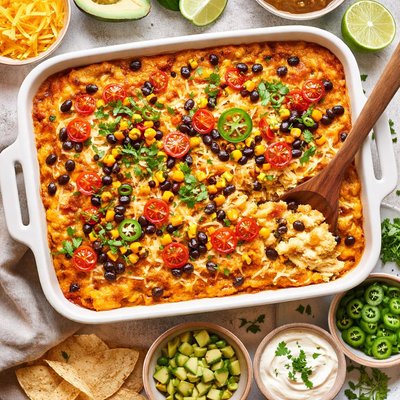 Image of Baked Santa Fe Grits