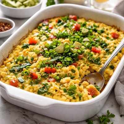 Image of Whole30 Baked Scrambled Eggs